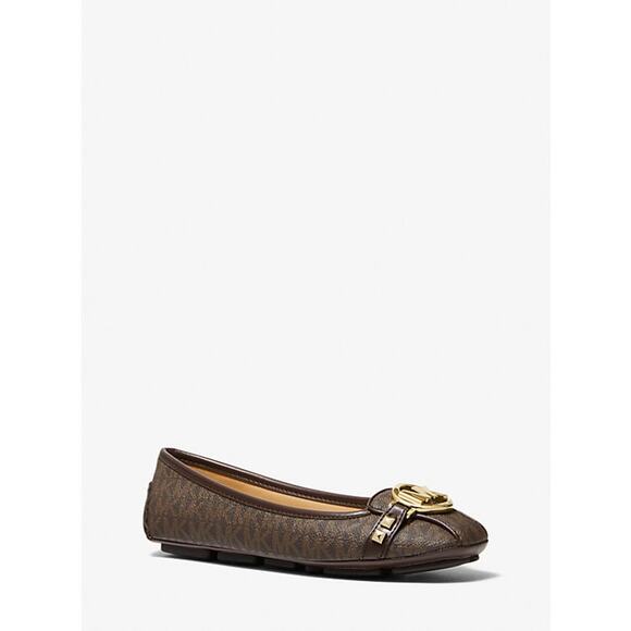 Michael Kors Fulton Studded Logo Moccasin Size 6 - Picture 1 of 5